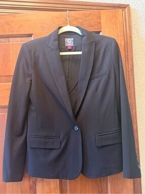 Vince Camuto Black Single-Button Women's Blazer